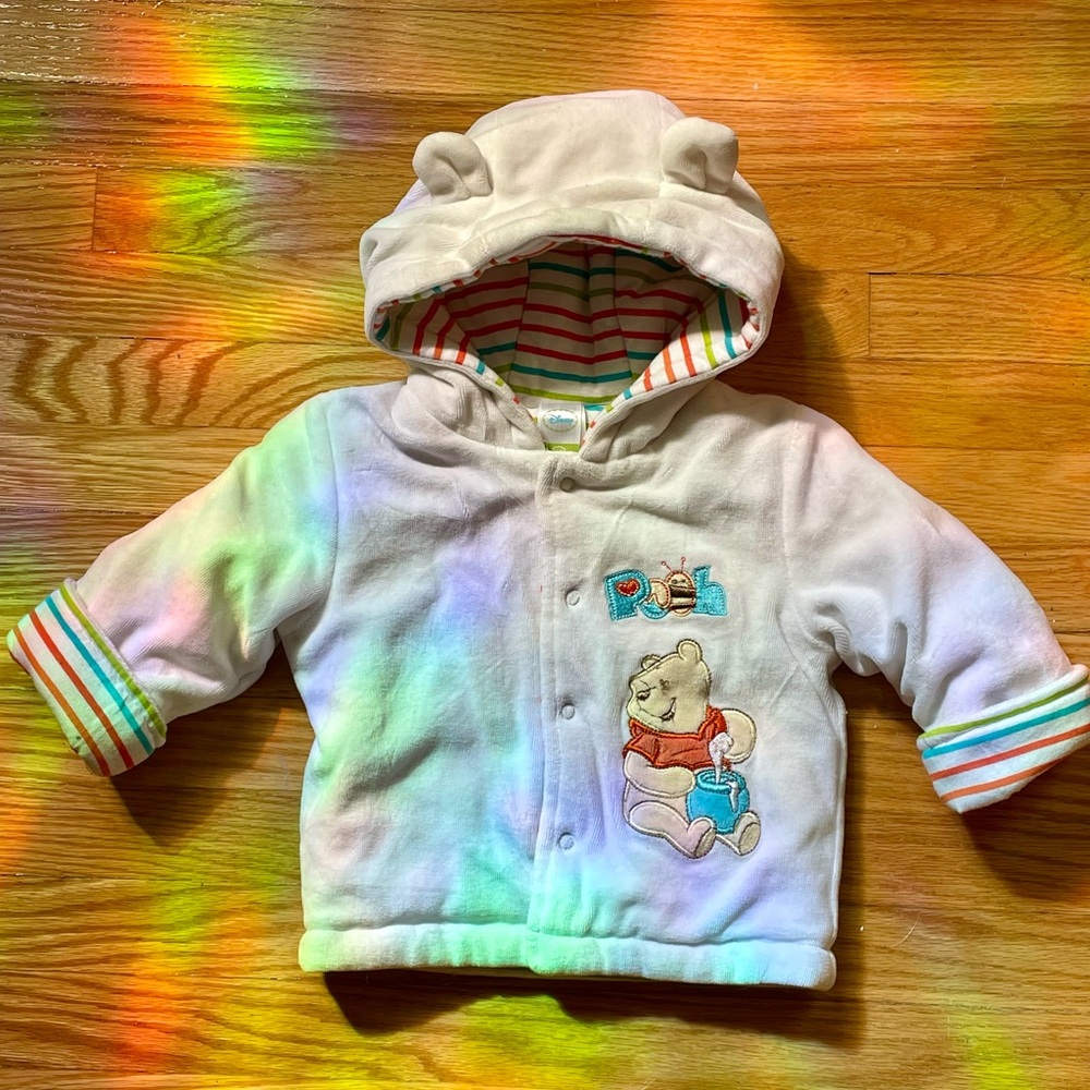 Disney Baby Hoodie with Winnie the Pooh Bear